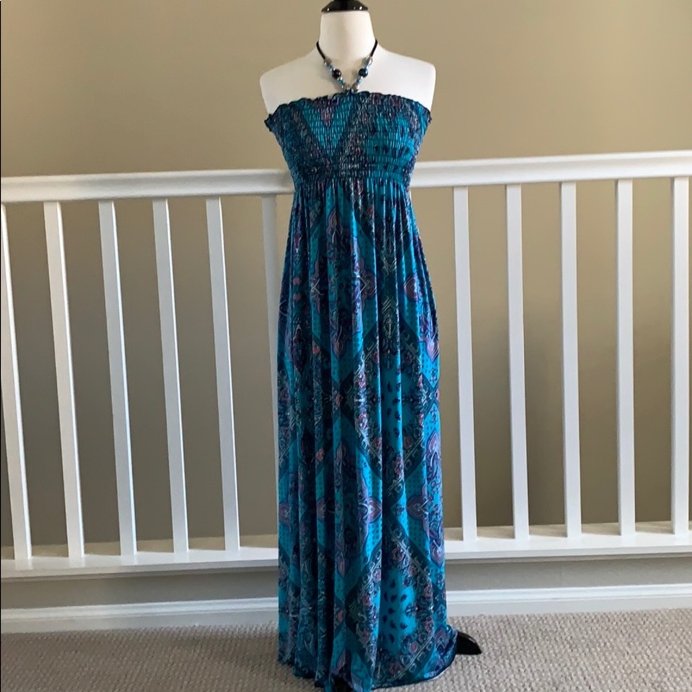 ❤❤1,2,3 Maxi dress colorful size S